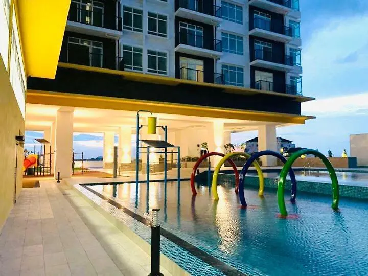 Novo 8 Residences & Suites Aqua Pool By Nestcove Malacca Apartment